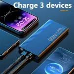 batterie portable élégante Black Boost Master