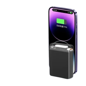 Batterie Externe Black Electra Cell Tech Low Capacity 10 000 mAh.